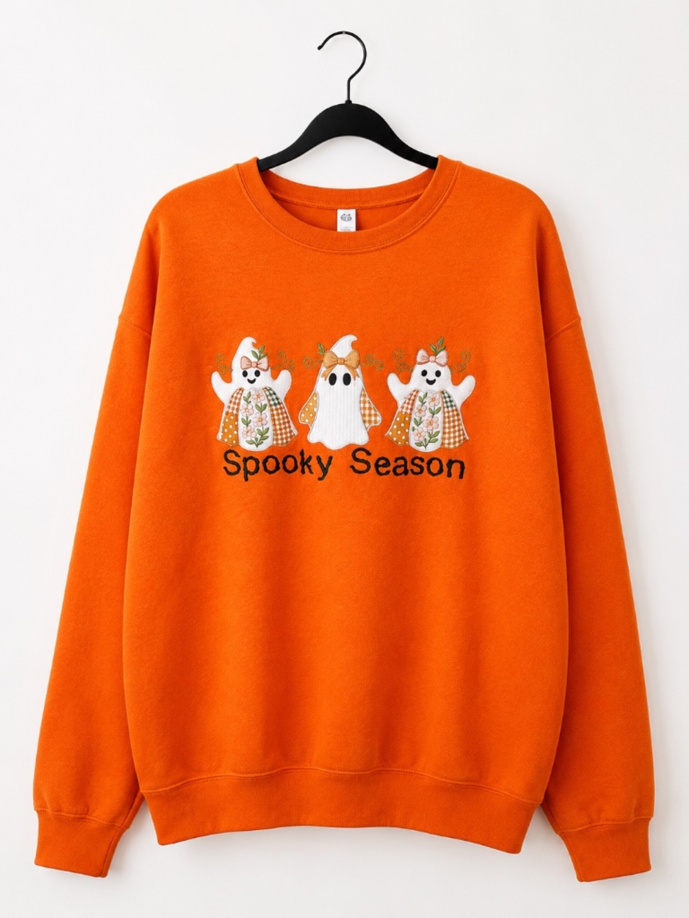 New Crew Neck Sweatshirt-Spooky